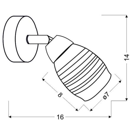 Candellux JUBILAT 91-54050 1xE14