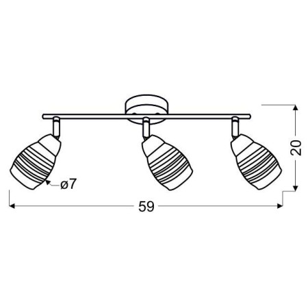 Candellux JUBILAT 93-55729 3xE14