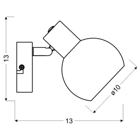 Candellux MAURO 91-61584 1xE14