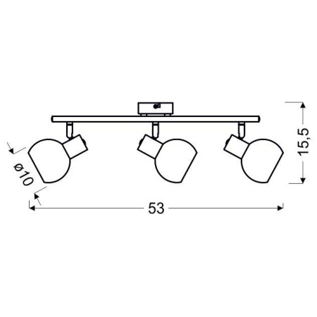 Candellux MAURO 93-61607 3xE14