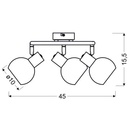 Candellux MAURO 98-61997 3xE14