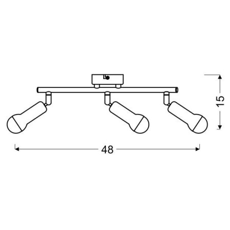 Candellux ARC 93-63465 3xE14