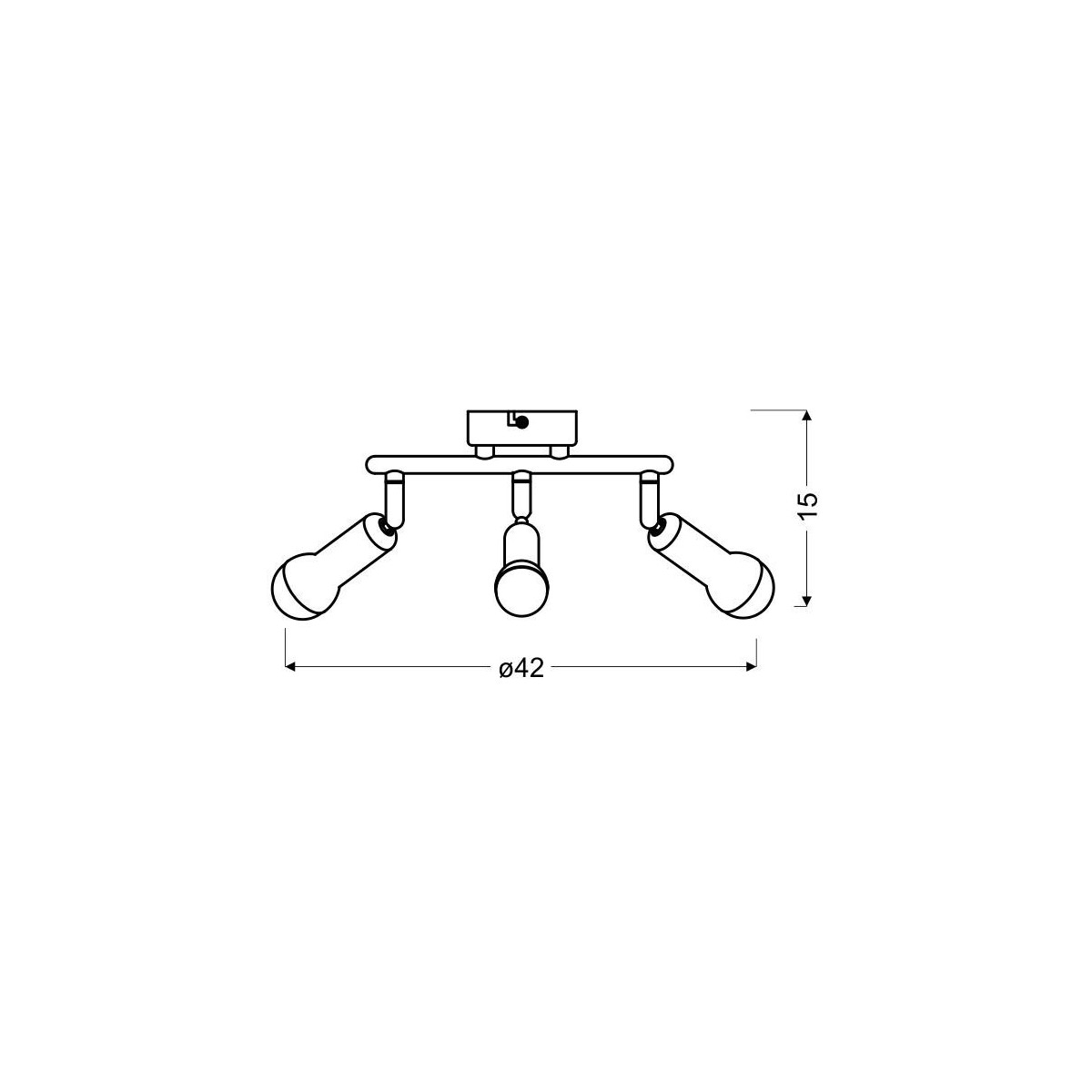 Candellux ARC 98-63304 3xE14