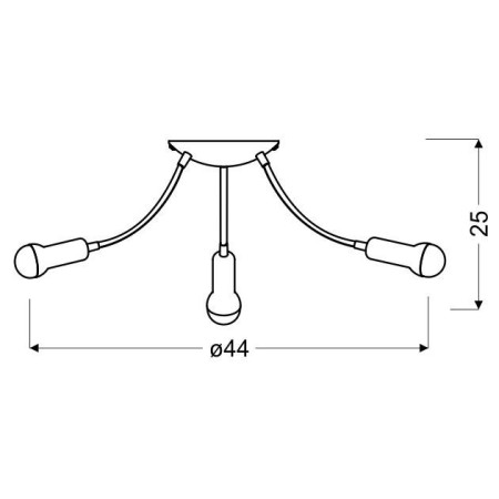 Candellux ARC 98-63311 3xE14
