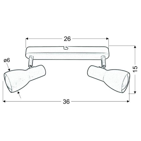 Candellux PICARDO 92-50595 2xE14