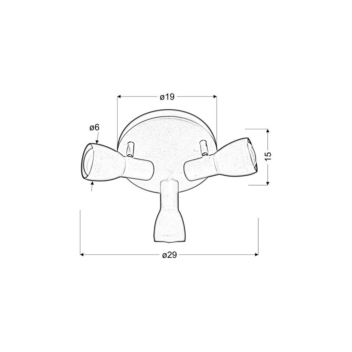 Candellux PICARDO 98-50793 3xE14
