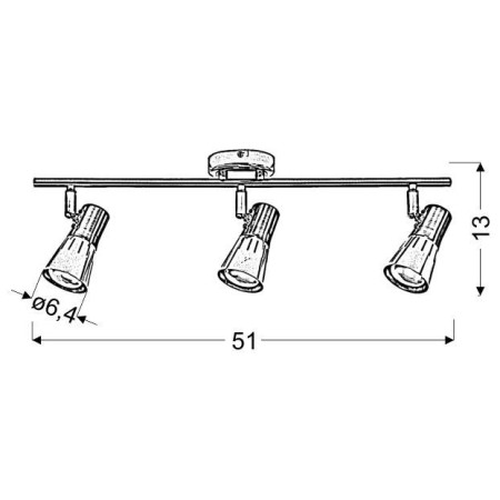 Candellux ARENA 93-94769 3xE14