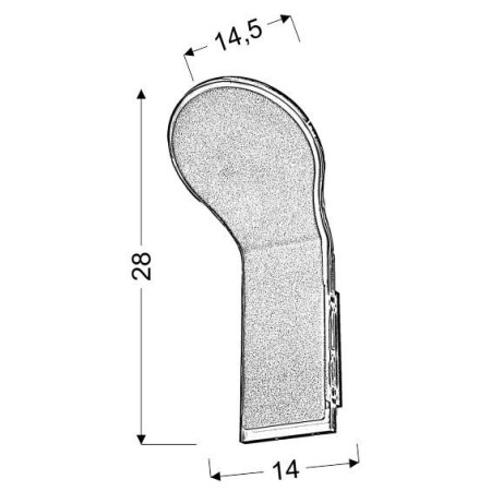 Candellux VILANA 21-27498 1xLED - 250 lm - 4000K