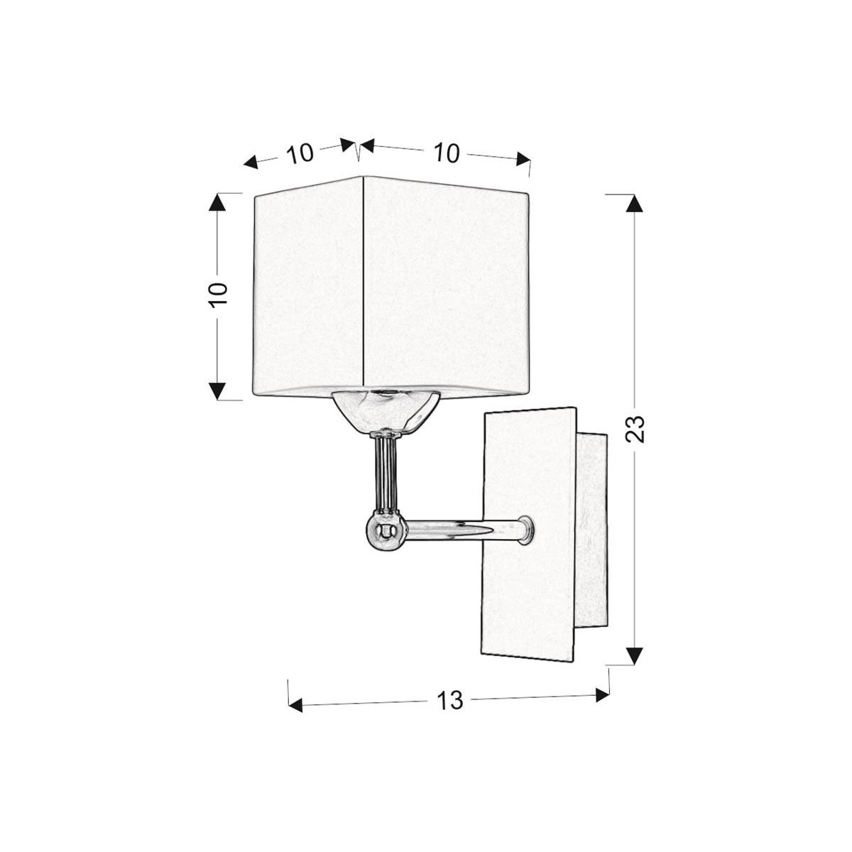 Candellux CUBETTO 21-24513 1xE27