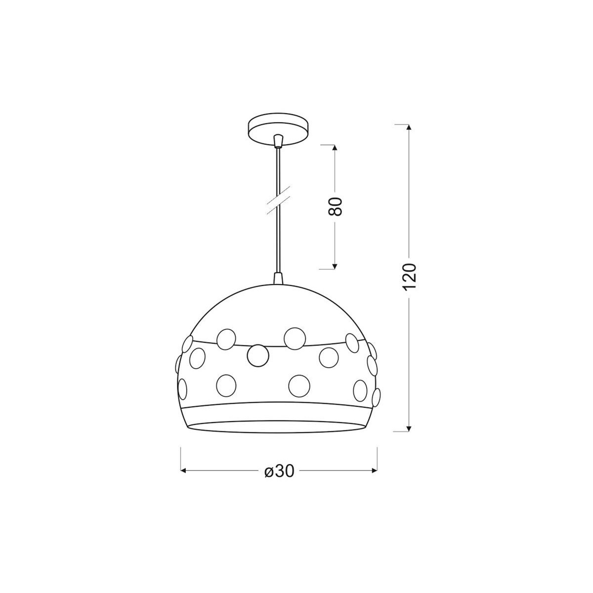 Candellux JOLINA 31-69696 1xE27