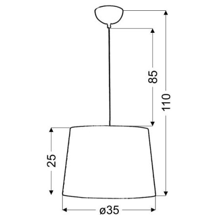 Candellux ORLANDO 31-49117 1xE27