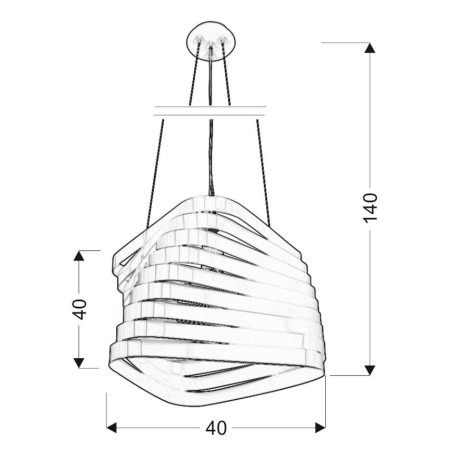 Candellux BIZO 31-21581 1xE27