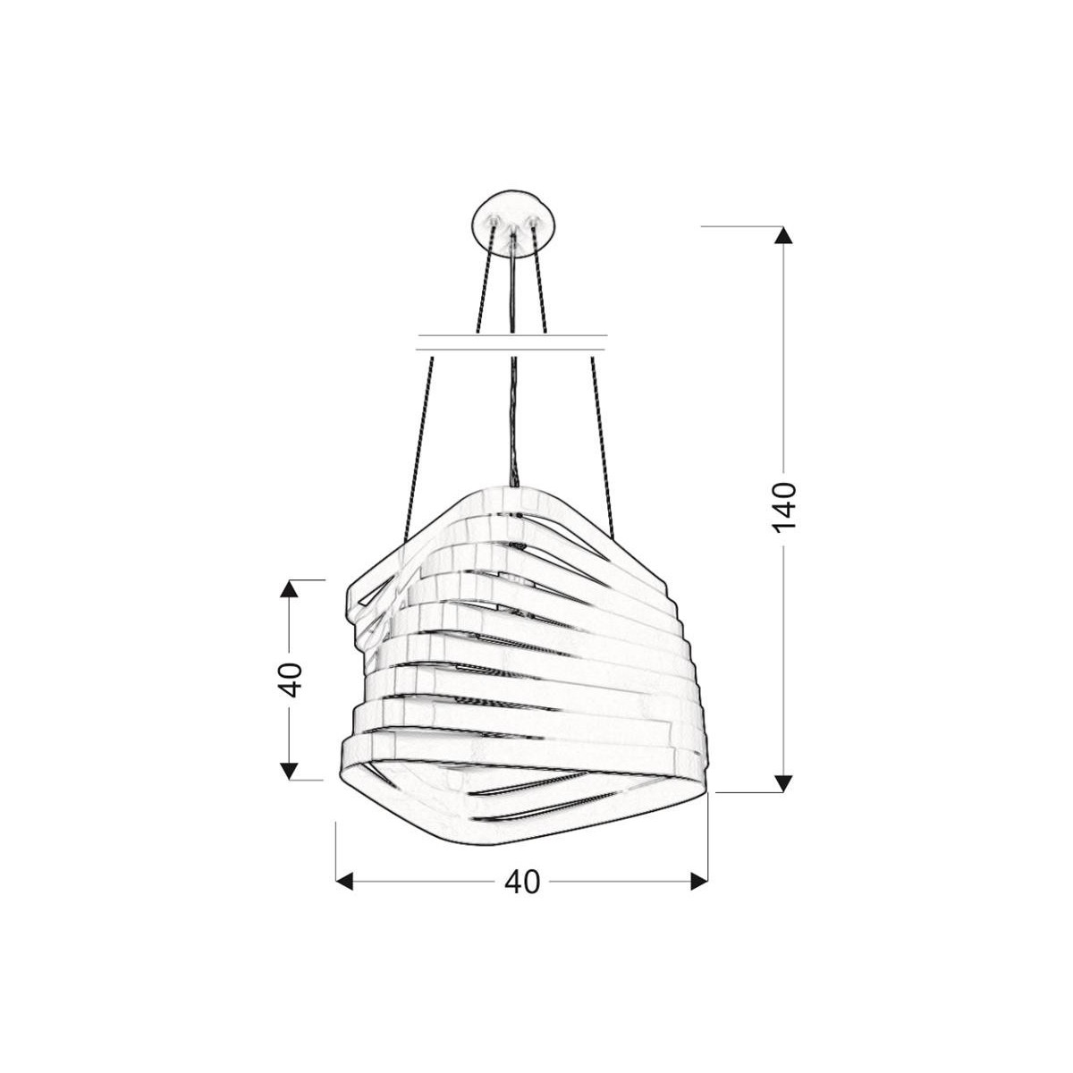 Candellux BIZO 31-21581 1xE27