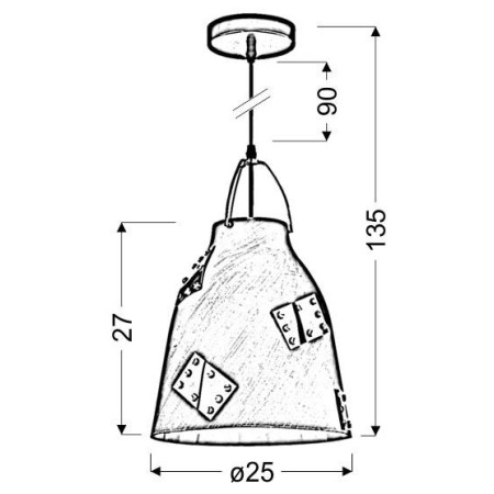 Candellux PATCH 31-43269 1xE27