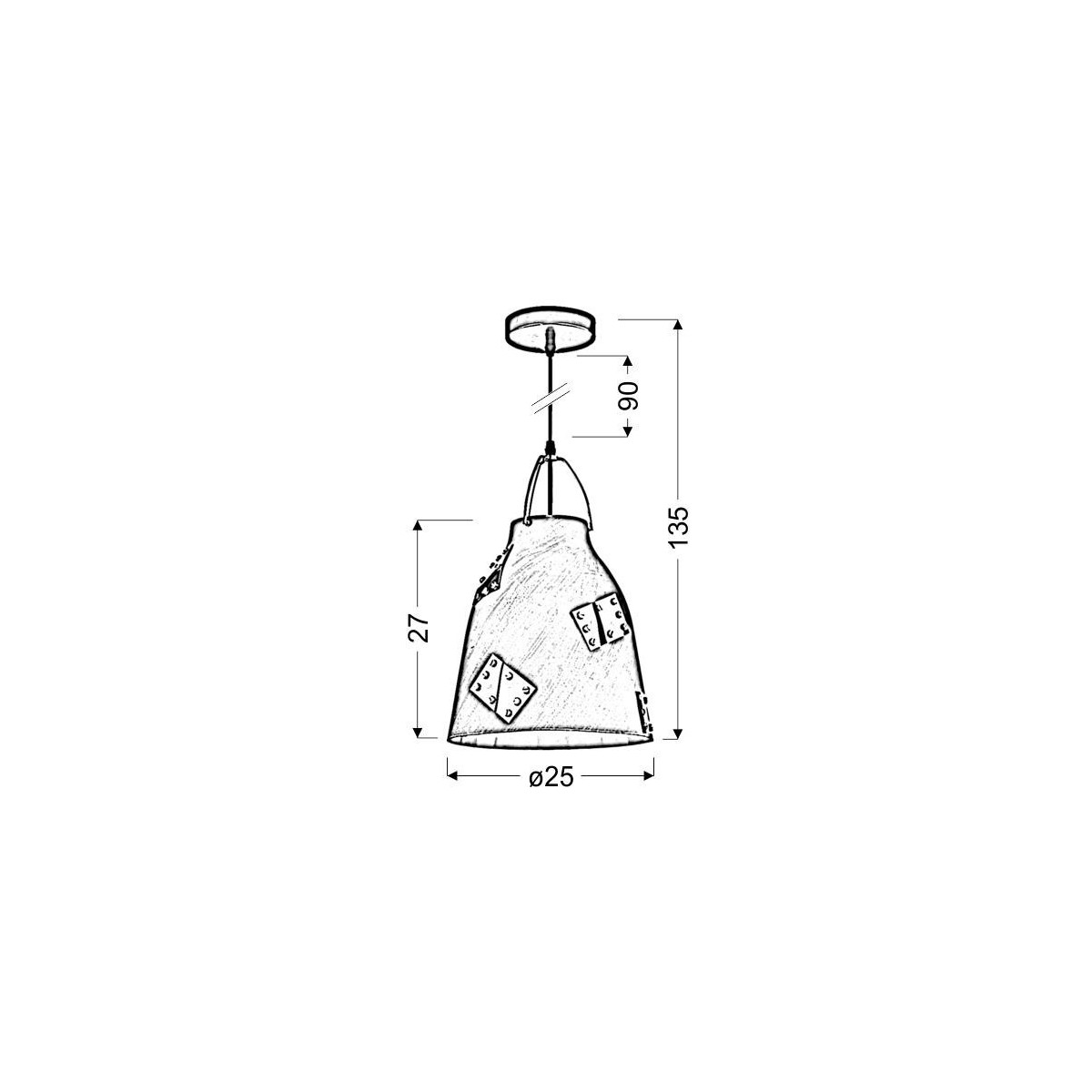 Candellux PATCH 31-43269 1xE27