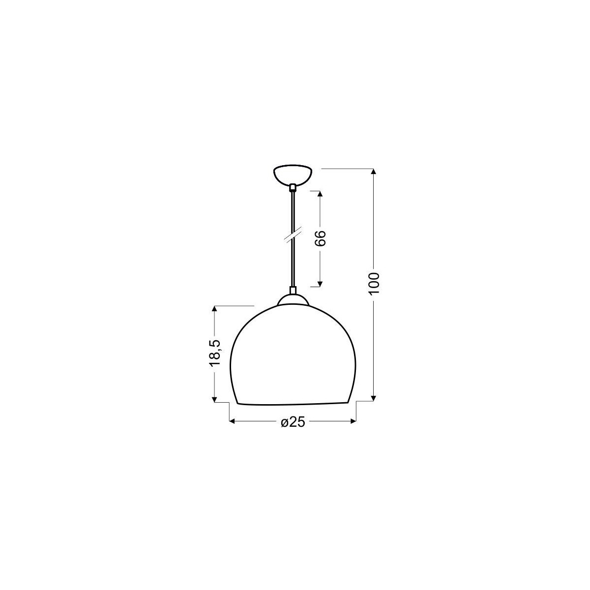 Candellux STUDENT 31-96664 1xE27