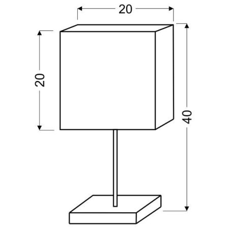 Candellux CAJMAN 41-57405 1xE14