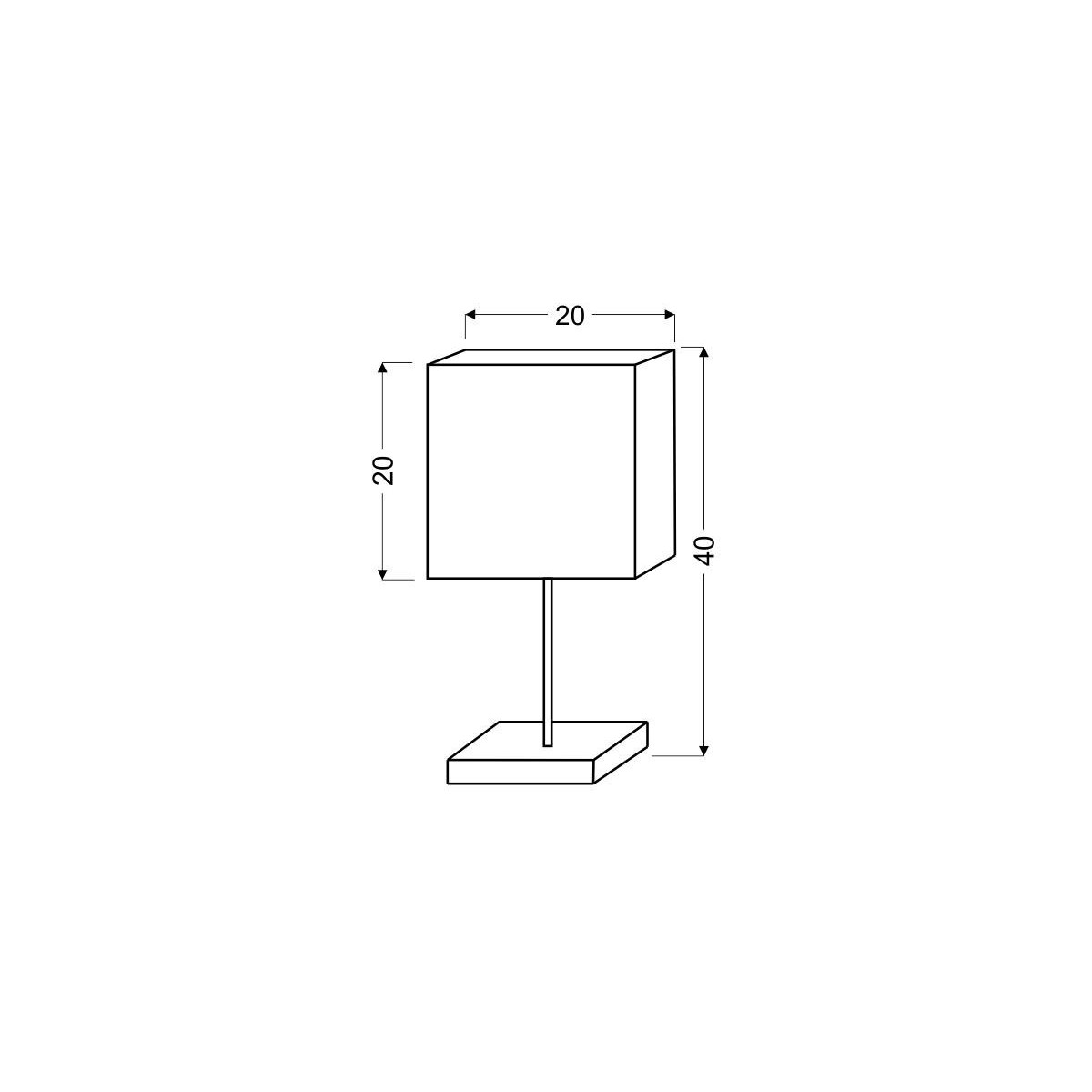 Candellux CAJMAN 41-57405 1xE14