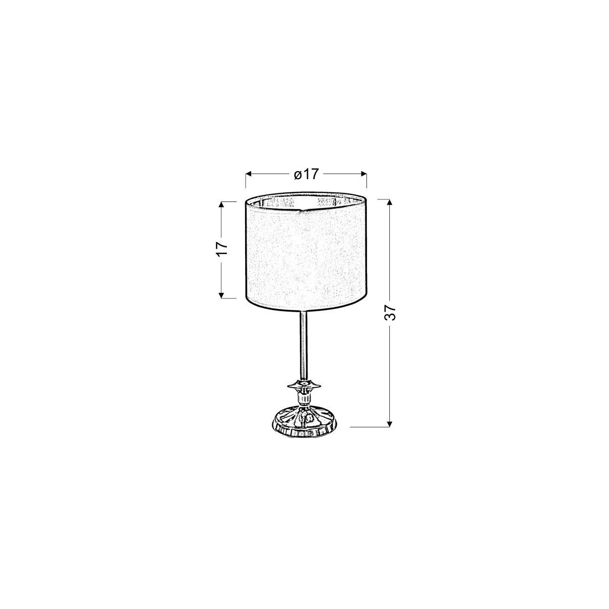 Candellux VIOLINO 41-38784 1xE14