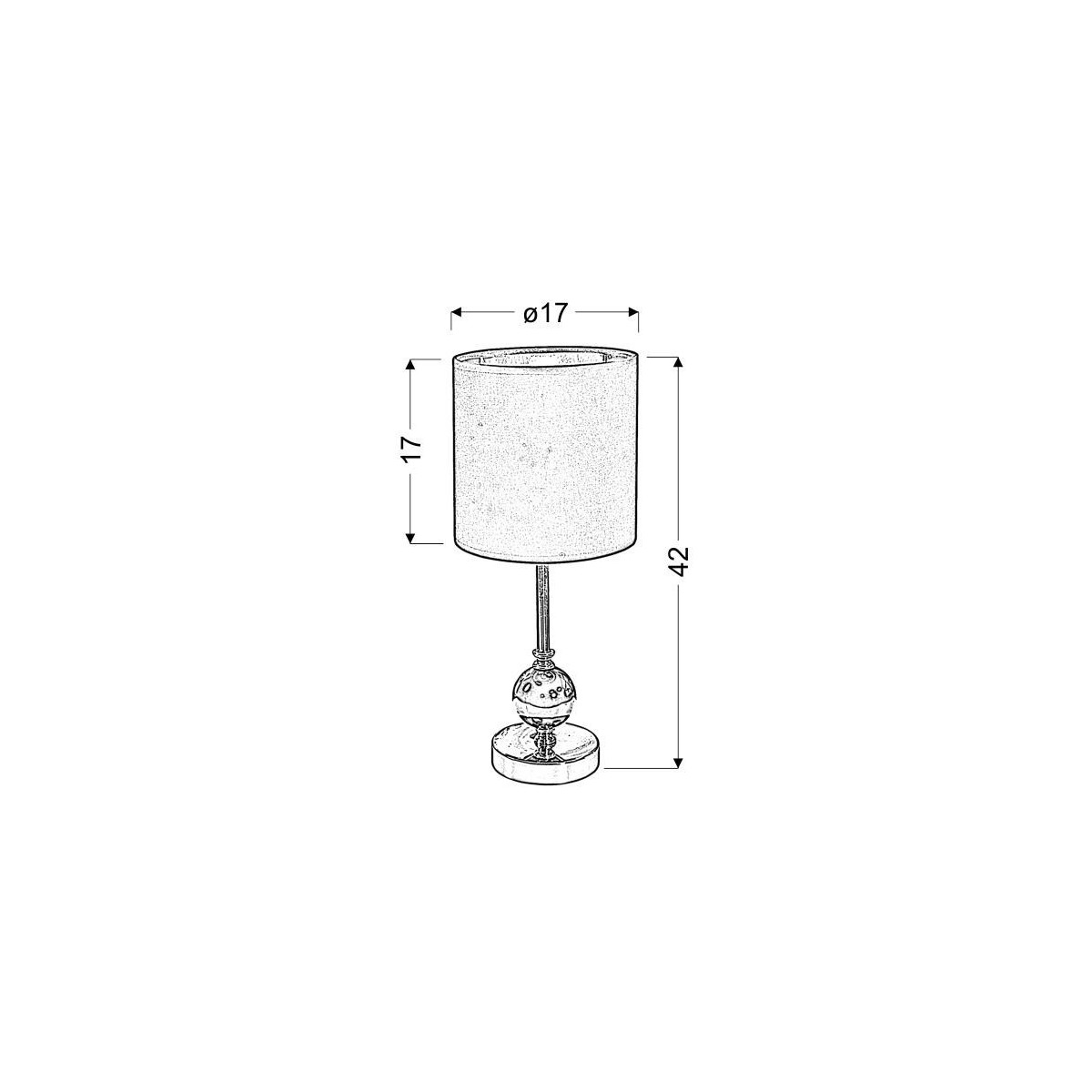 Candellux MELBA 41-38791 1xE14