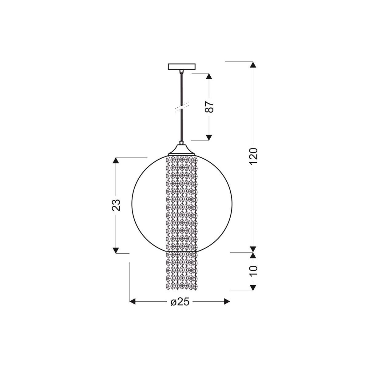 Candellux ALLANI 31-26699 1xE27