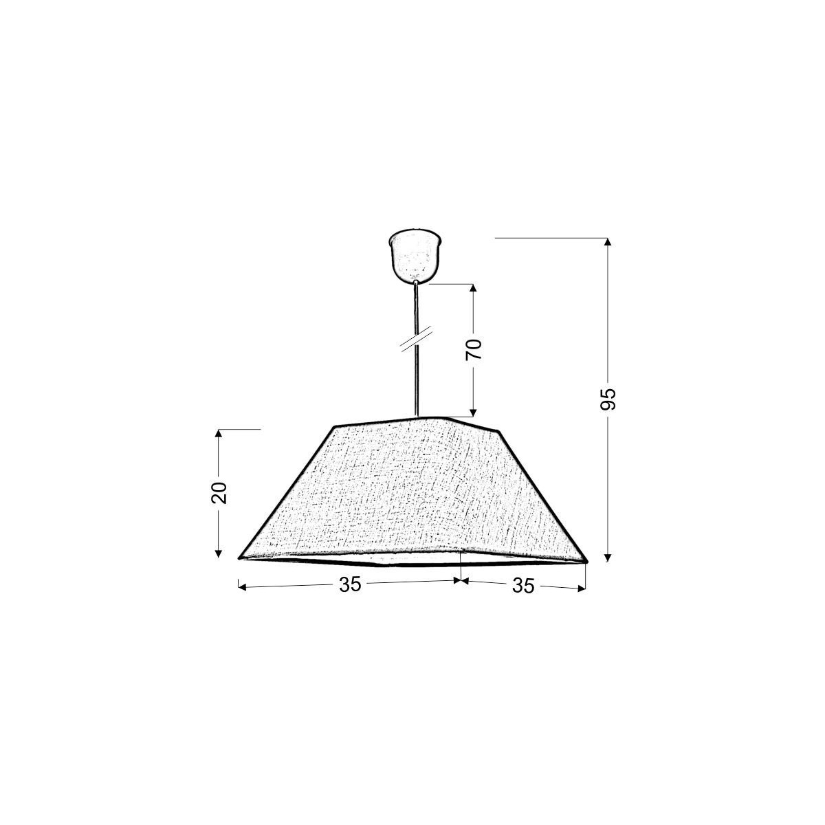 Candellux ROBIN 31-03270 1xE27
