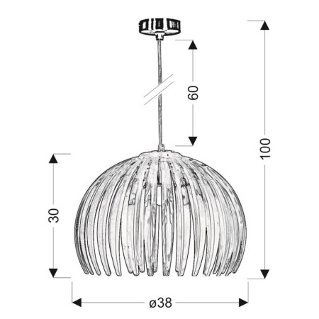 Candellux ABUKO 31-49783 1xE27