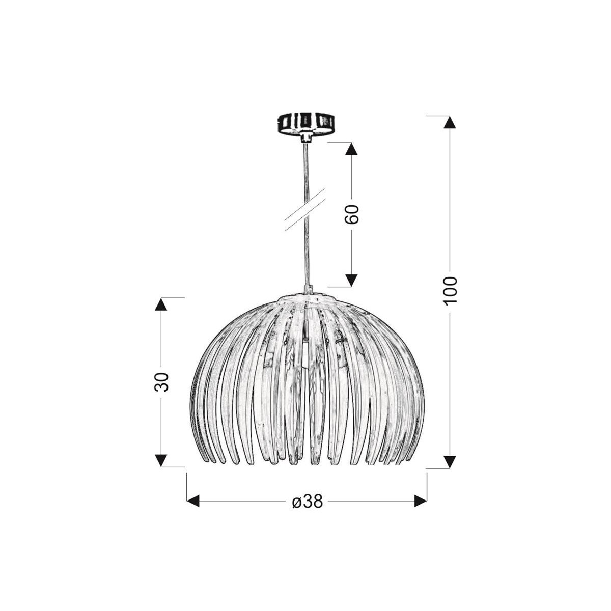 Candellux ABUKO 31-49783 1xE27