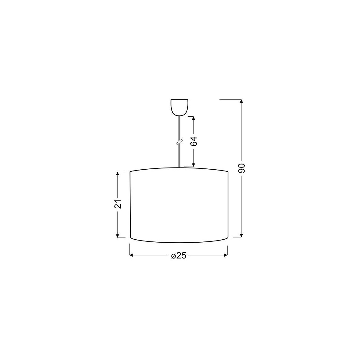Candellux GARDEN 31-03195 1xE27
