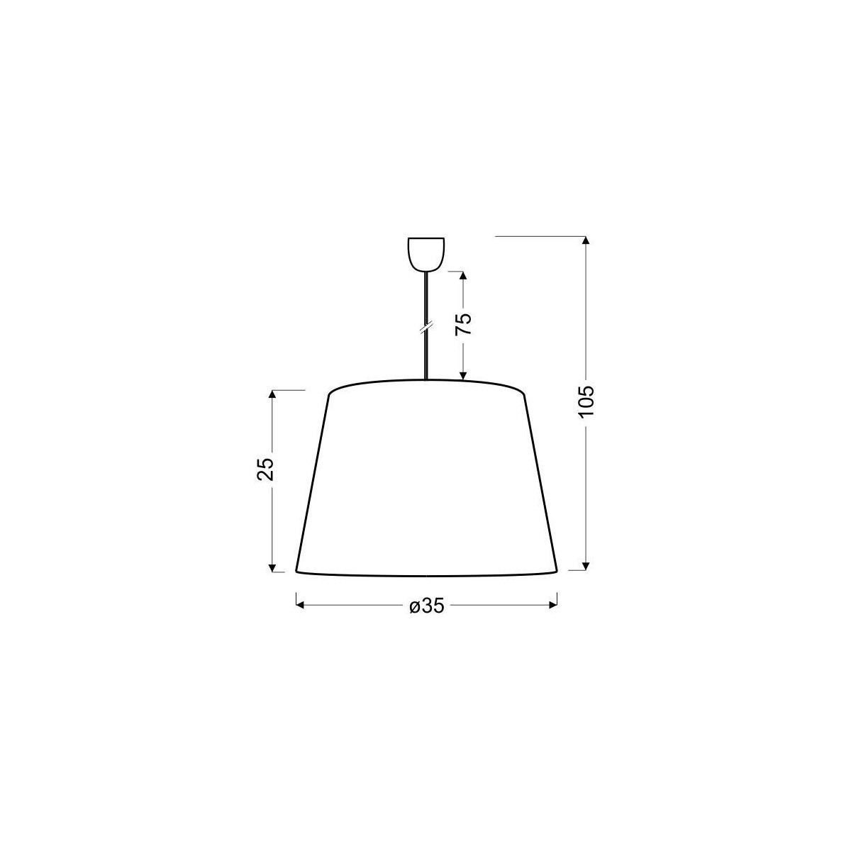 Candellux KAREN 31-03225 1xE27