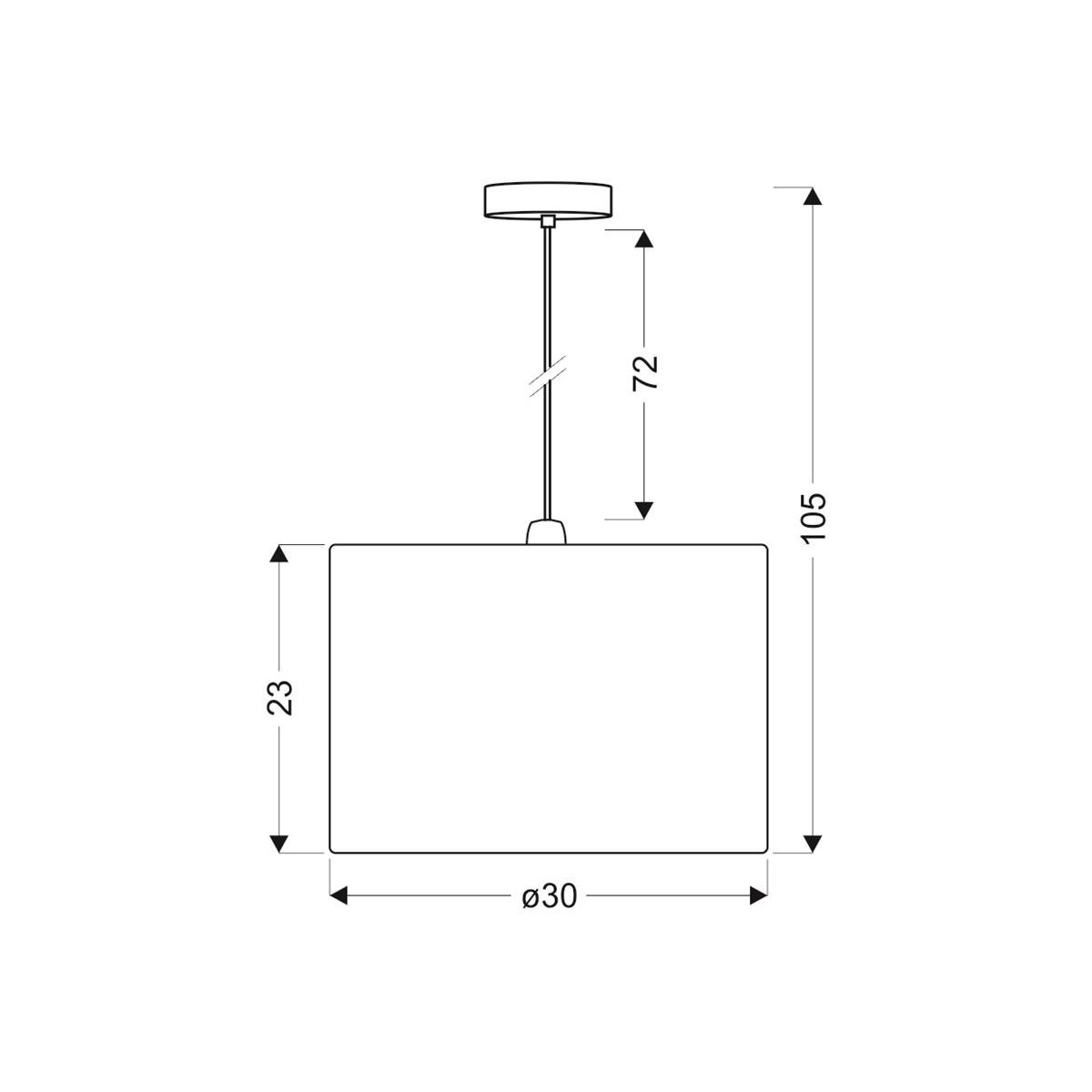 Candellux SENECA 31-02969 1xE27
