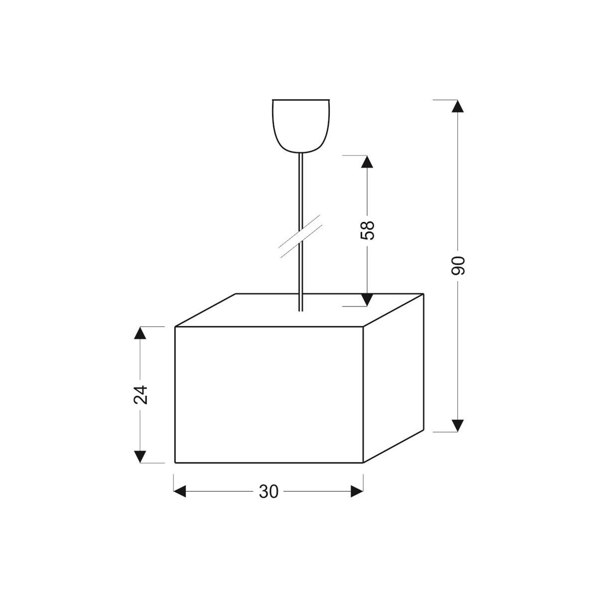 Candellux BASIC 31-06110 1xE27