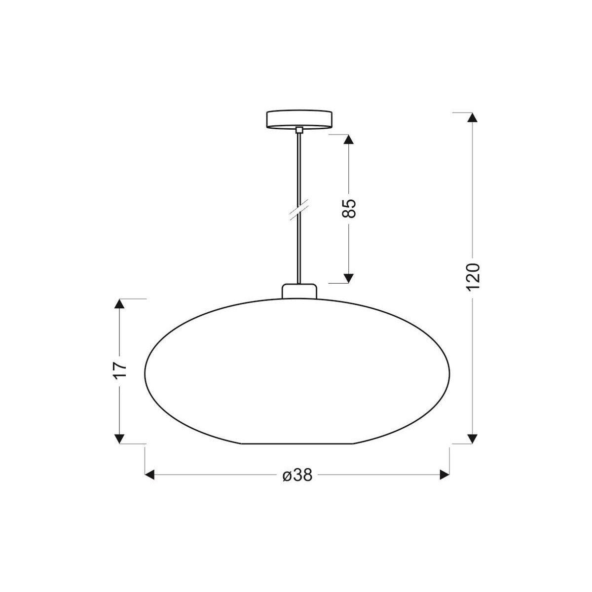 Candellux CRISTY 31-92635 1xE27