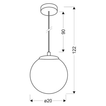Candellux GAZE 31-43085 1xE27