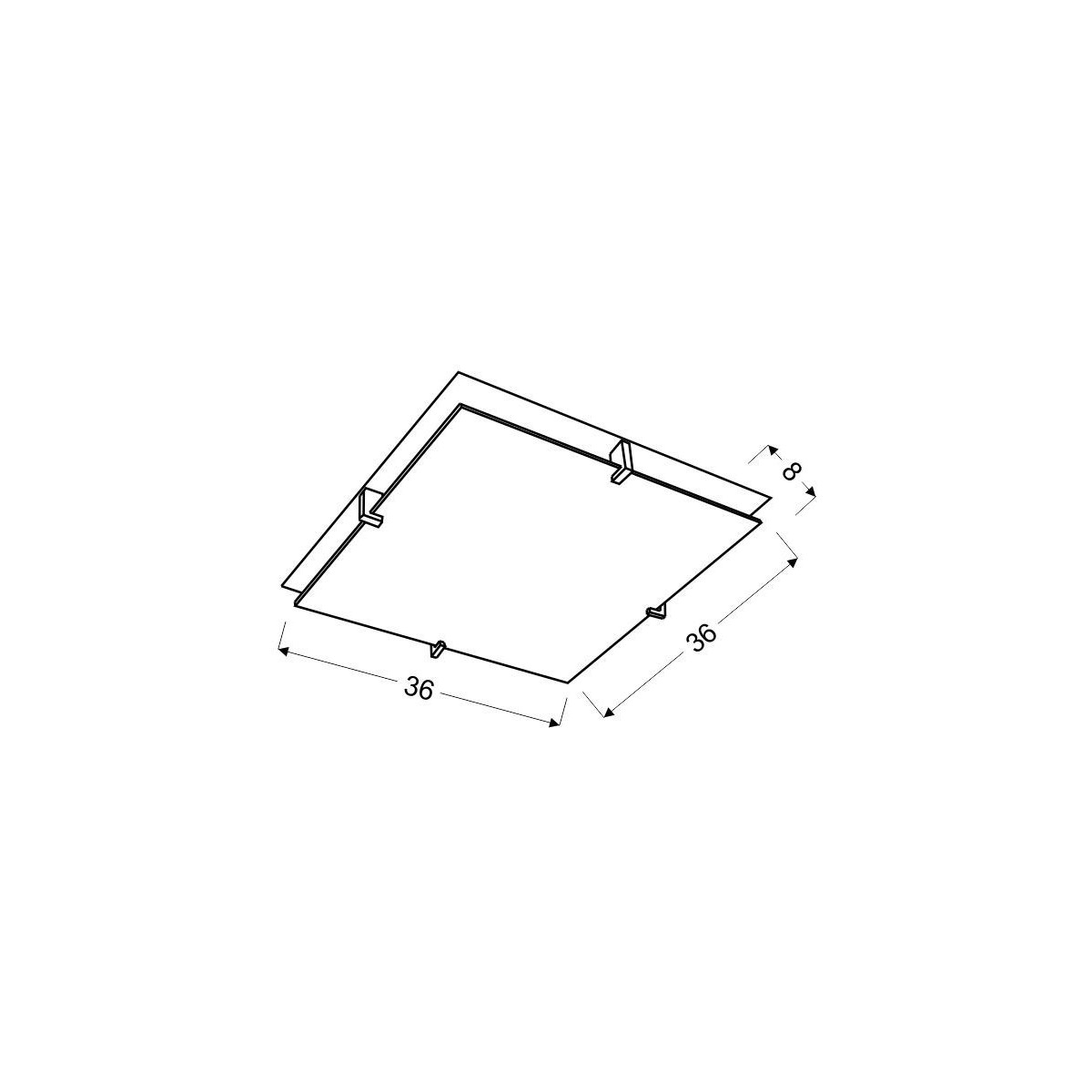 Candellux FIKUS 10-12821 2xE27