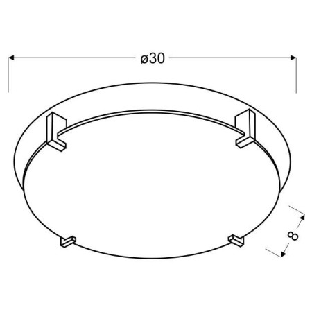 Candellux FIKUS 13-12944 1xE27