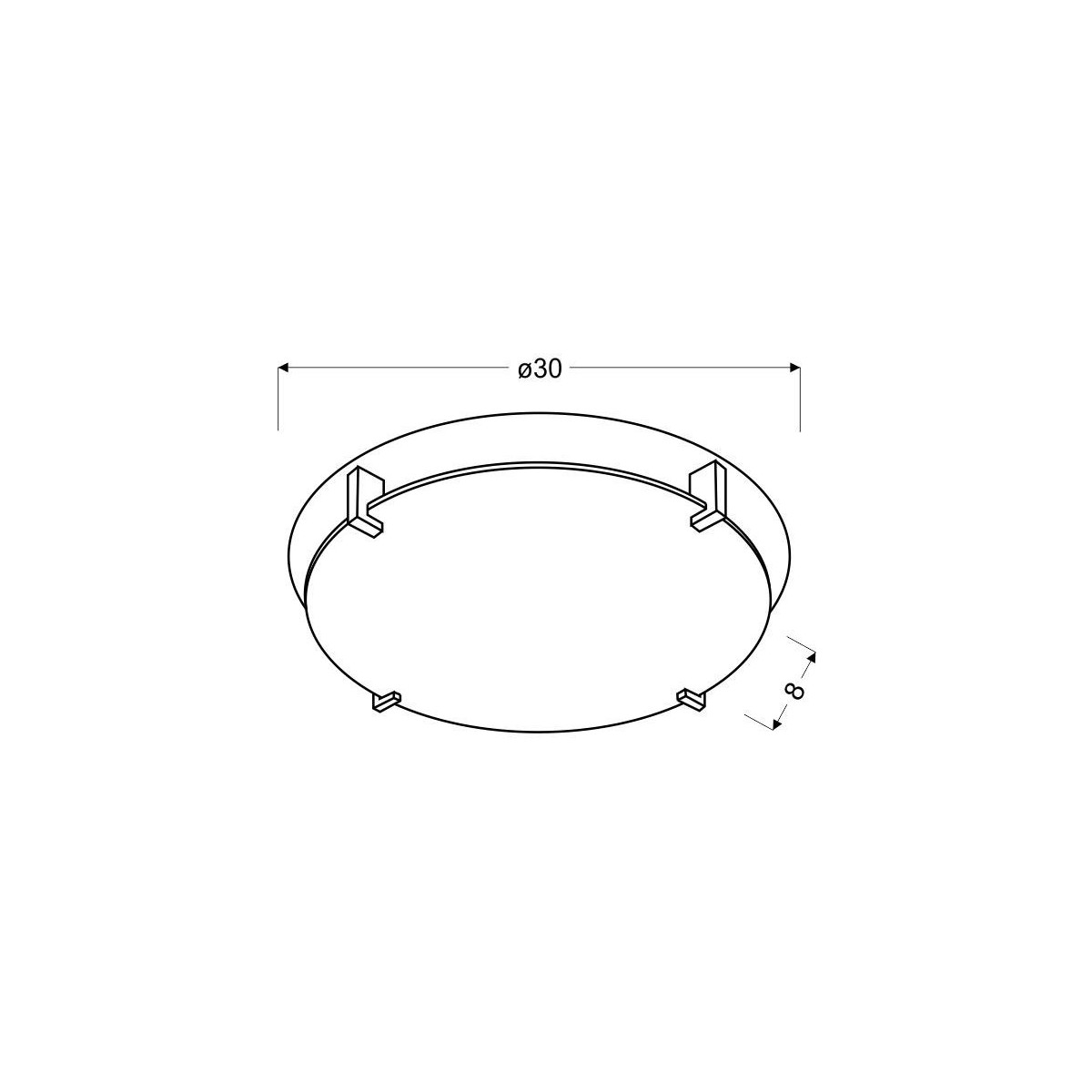 Candellux FIKUS 13-12944 1xE27