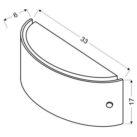 Candellux MISTERY 10-28631 1xLED - 800 lm - 6000K