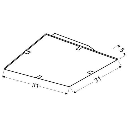 Candellux GEORGIA 10-45379 1xLED - 500 lm - 10W LED - 6000K
