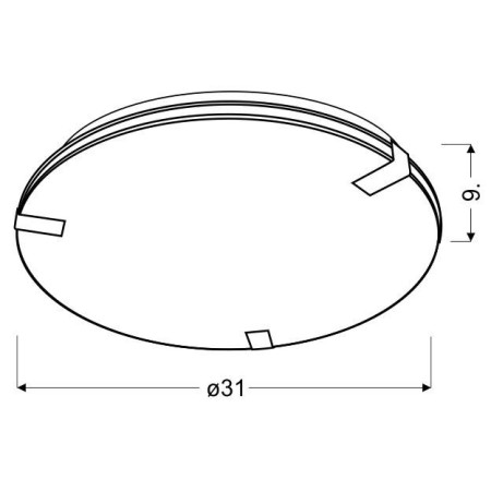 Candellux FIERA 13-30412 2xE27