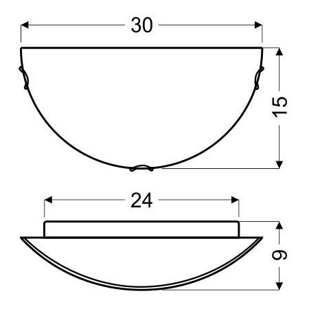Candellux BIANCA 11-50277 1xE27