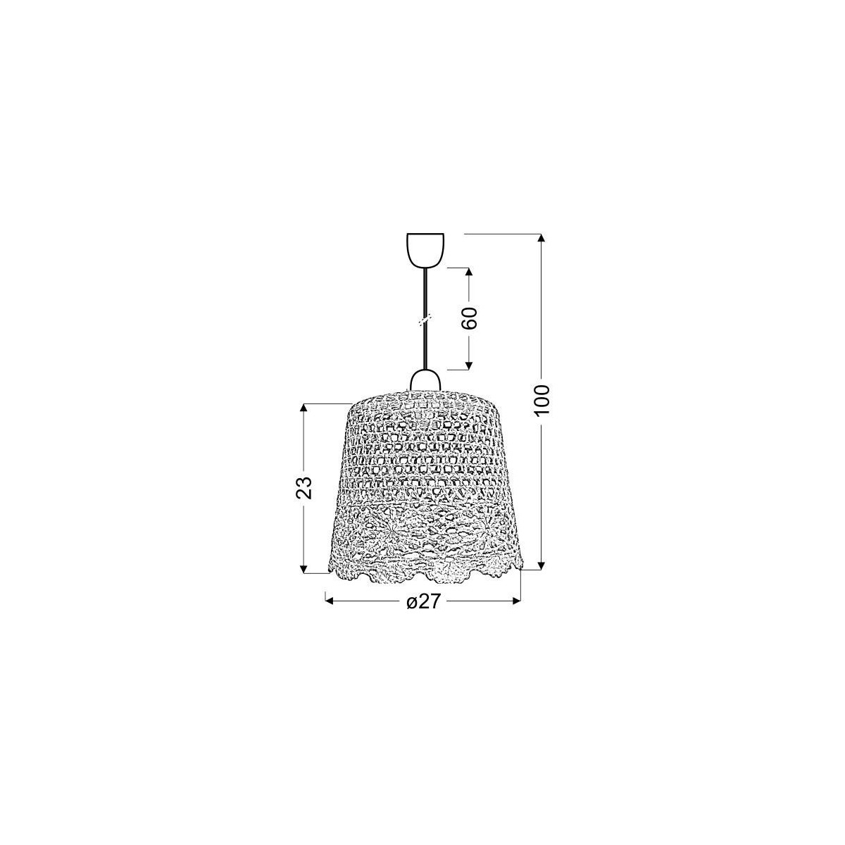 Candellux NONNA 31-38494 1xE27
