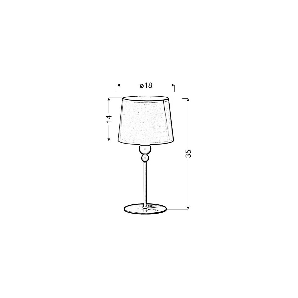 Candellux BEBE 41-38968 1xE27