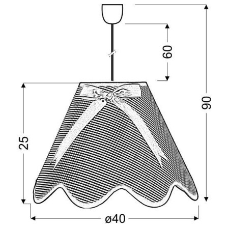 Candellux LOLA 31-14573 1xE27