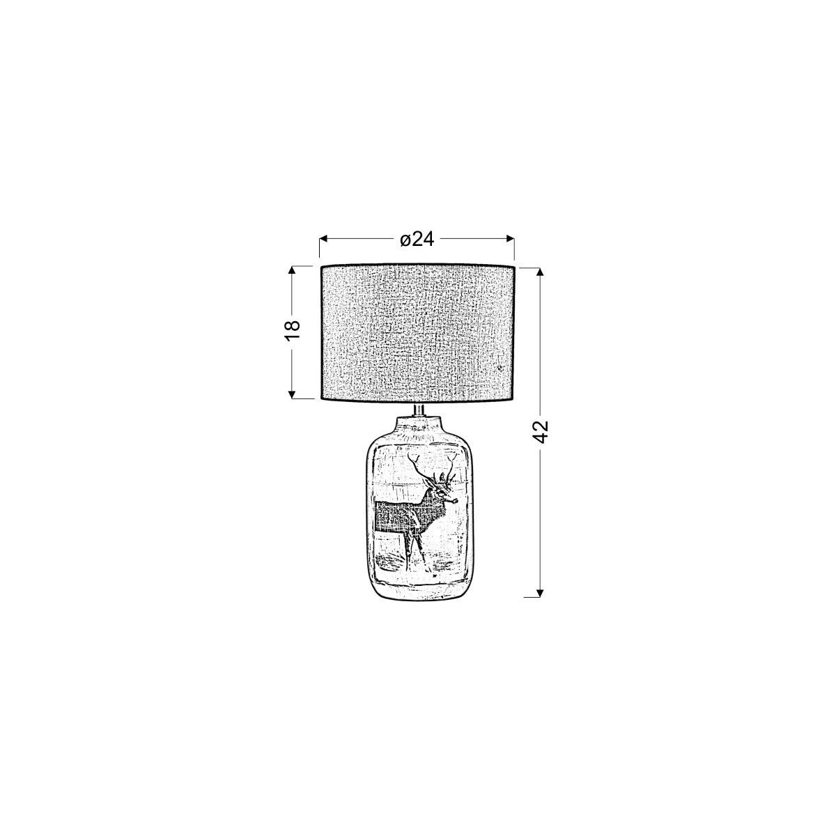 Candellux WALIA 41-39194 1xE27
