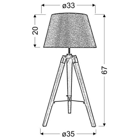 Candellux LUGANO 41-31150 1xE27