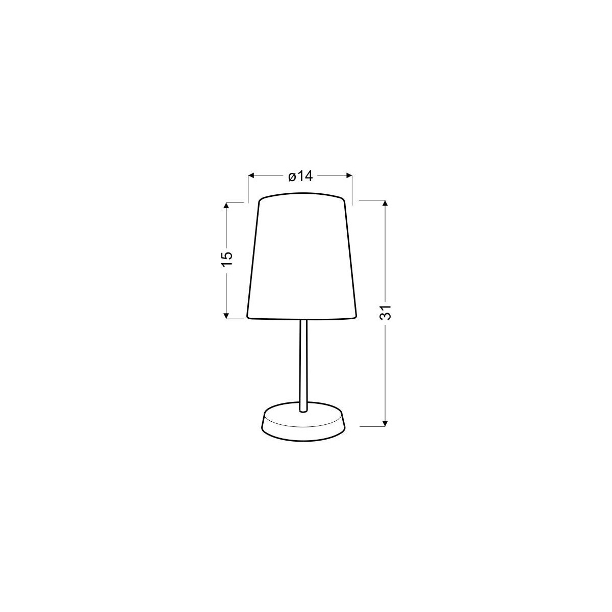 Candellux GALA 41-98262 1xE14