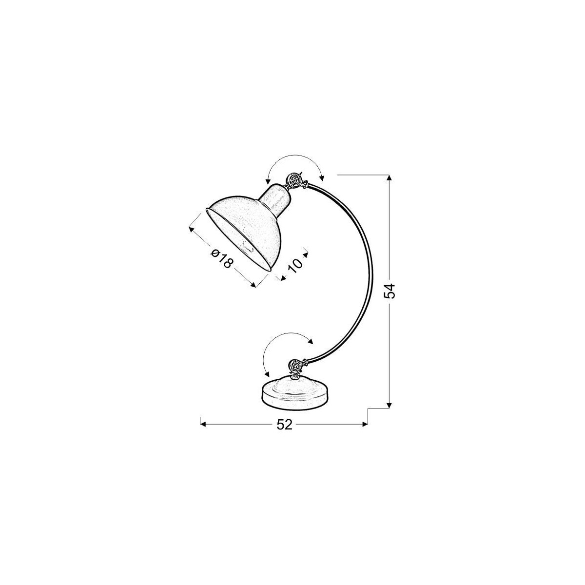 Candellux OLD 41-27931 1xE27