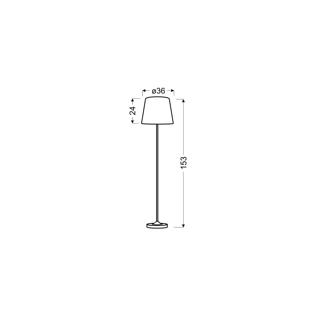 Candellux SEGIN 51-19007 1xE27