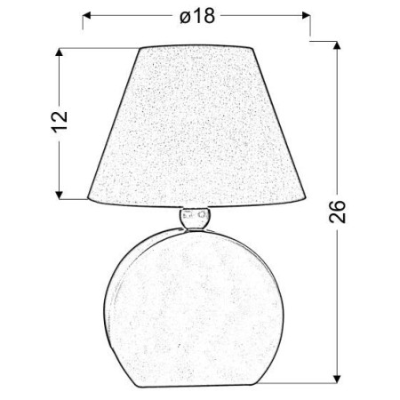 Candellux OFELIA 41-62461 1xE14